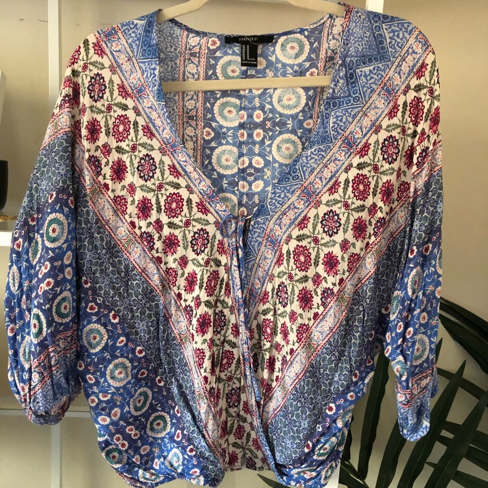 Forever 21 bohemian top